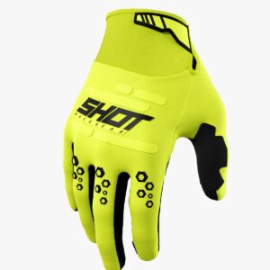 Guantes Off Road Shot Vision Neon Yellow