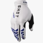 Guantes Off Road Shot Core White Blue
