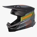 Casco Off Road Shot Furious Patrol Black Kaki Matt
