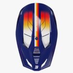Casco Off Road Shot Furious Aim Blue Glossy