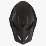 Casco Off Road Shot Trek Solid Black Glossy