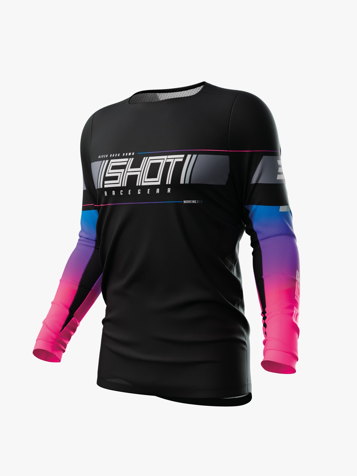 Jersey Off Road Shot Contact Indy Black