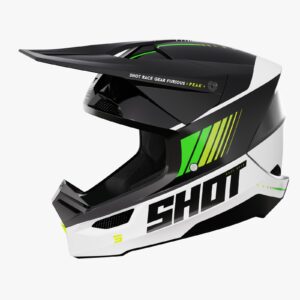 Casco Off Road Shot Furious Peak Green Glossy
