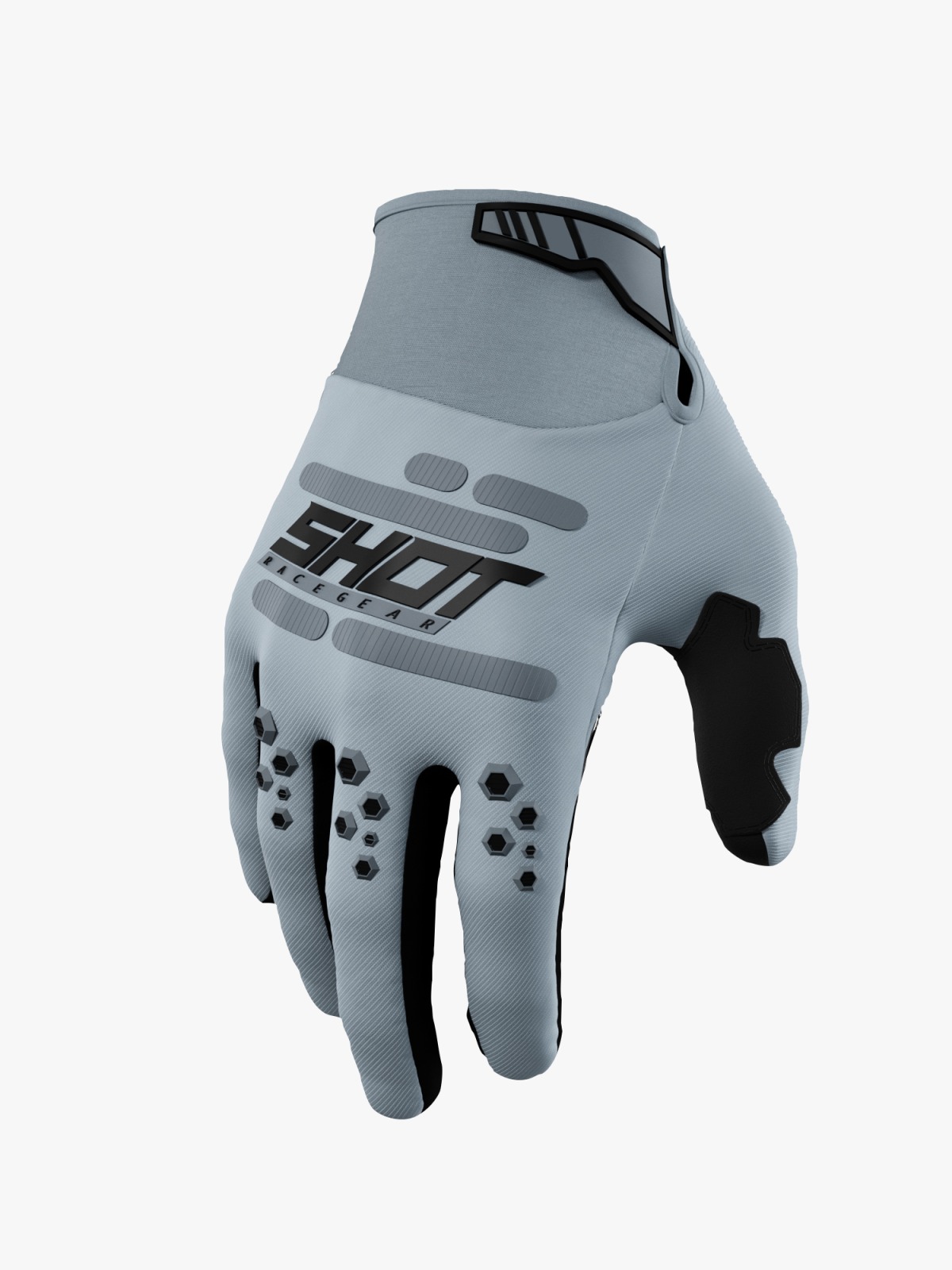 Guantes Off Road Shot Vision Grey
