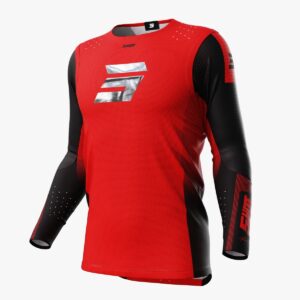 Jersey Off Road Shot Aerolite Honor Red Chrome