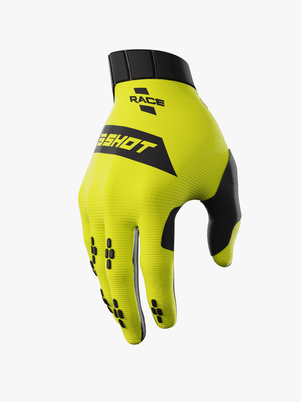 Guantes Off Road Shot Race Neon Yellow