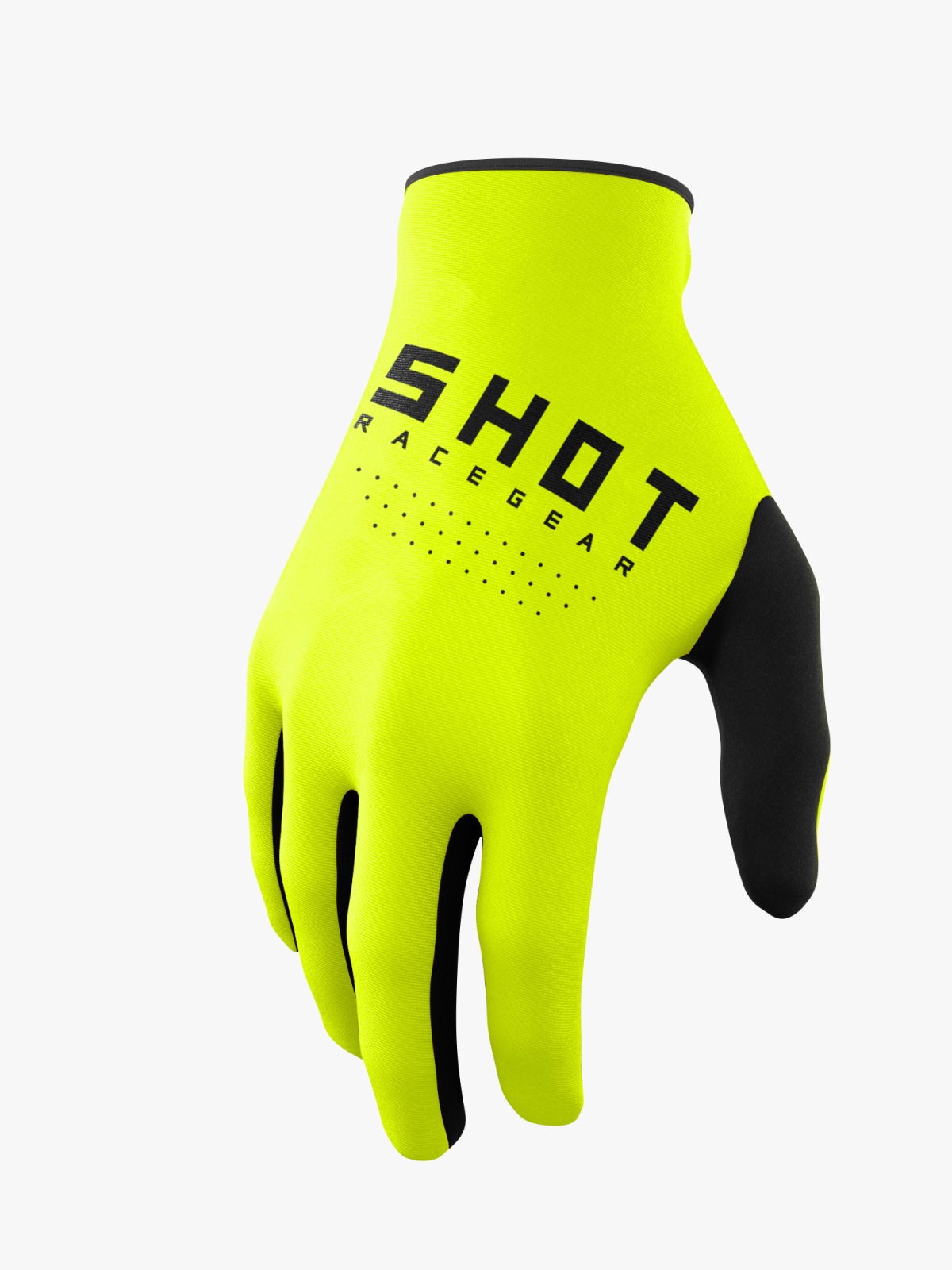 Guantes Off Road Shot Draw Neon Yellow