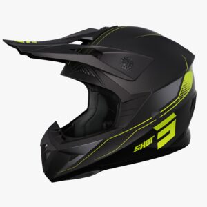 Casco Off Road Shot Pulse Edge Neon Yellow Matt