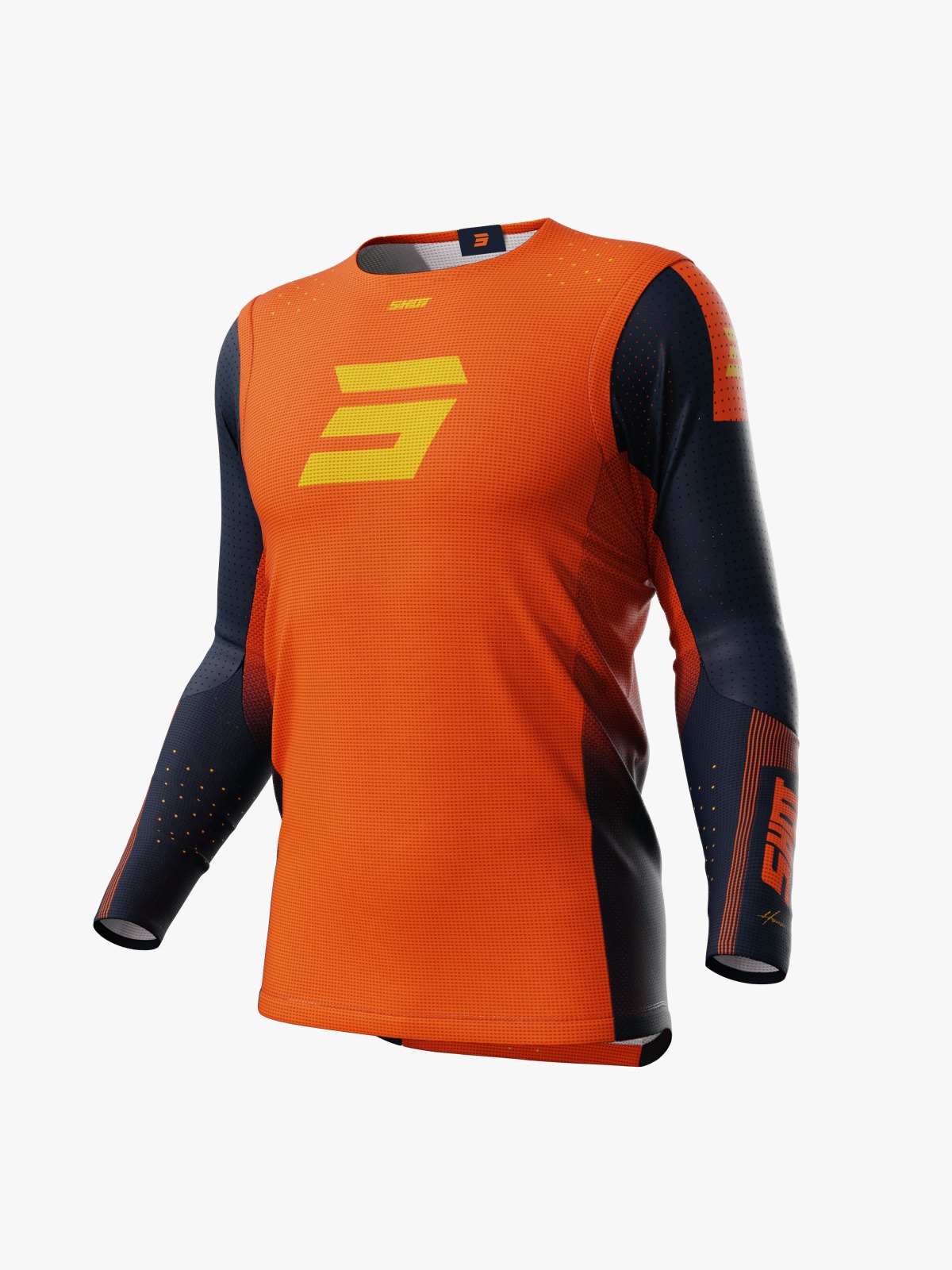 Jersey Off Road Shot Aerolite Honor Orange