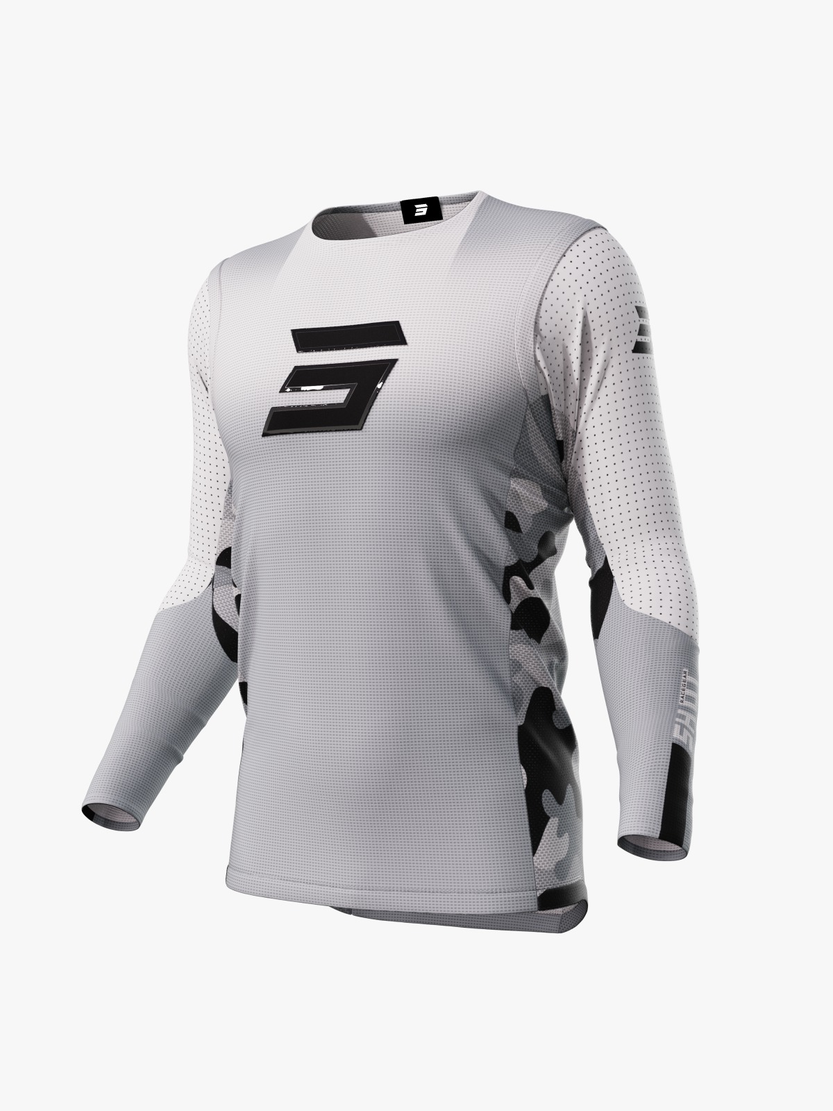 Jersey Off Road Shot Aerolite Shadow Grey