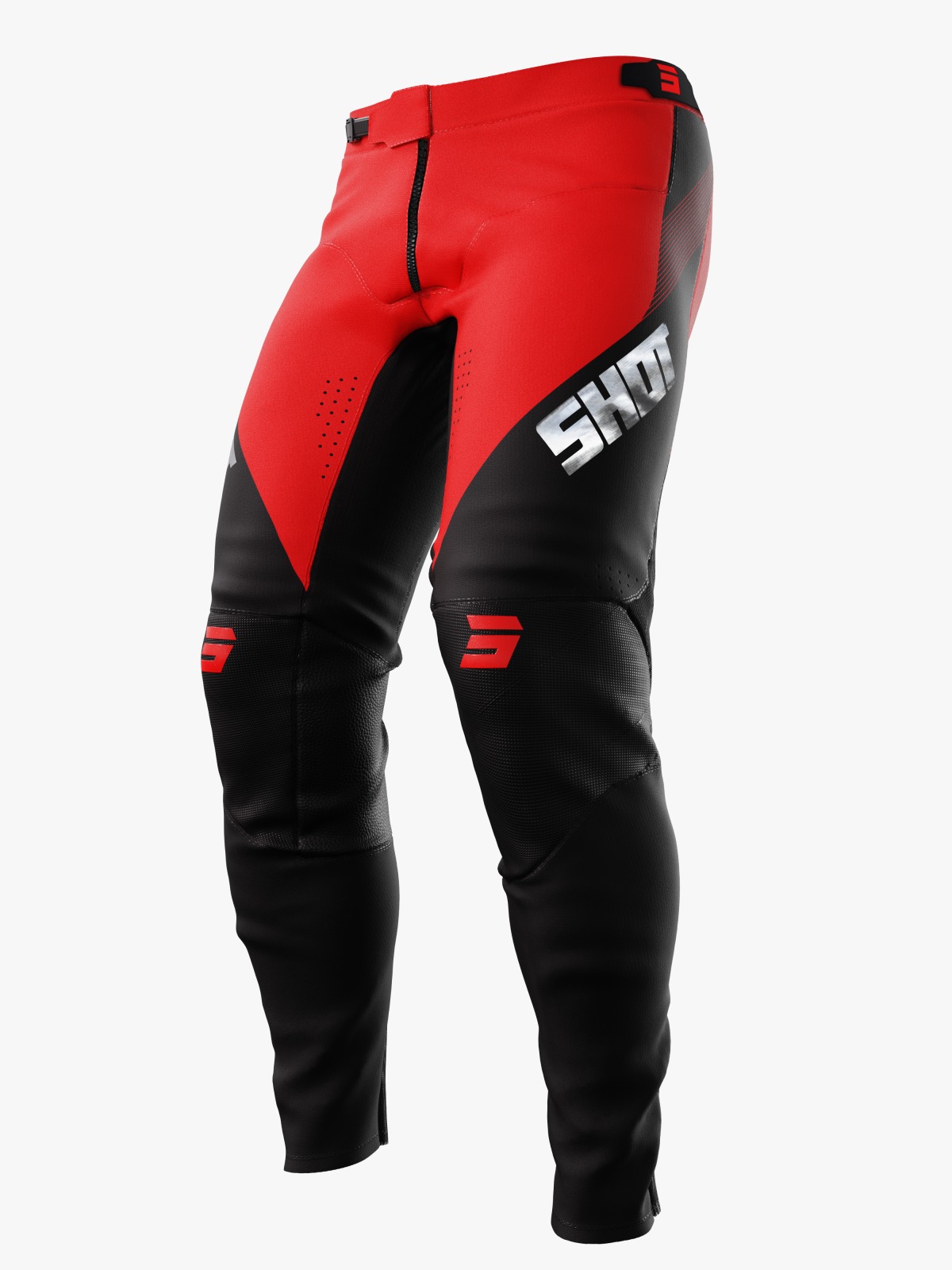Pantalones Off Road Shot Aerolite Honor Red Chrome