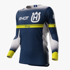 Jersey Off Road Shot Aerolite Husqvarna Limited Edition 2024 Blue