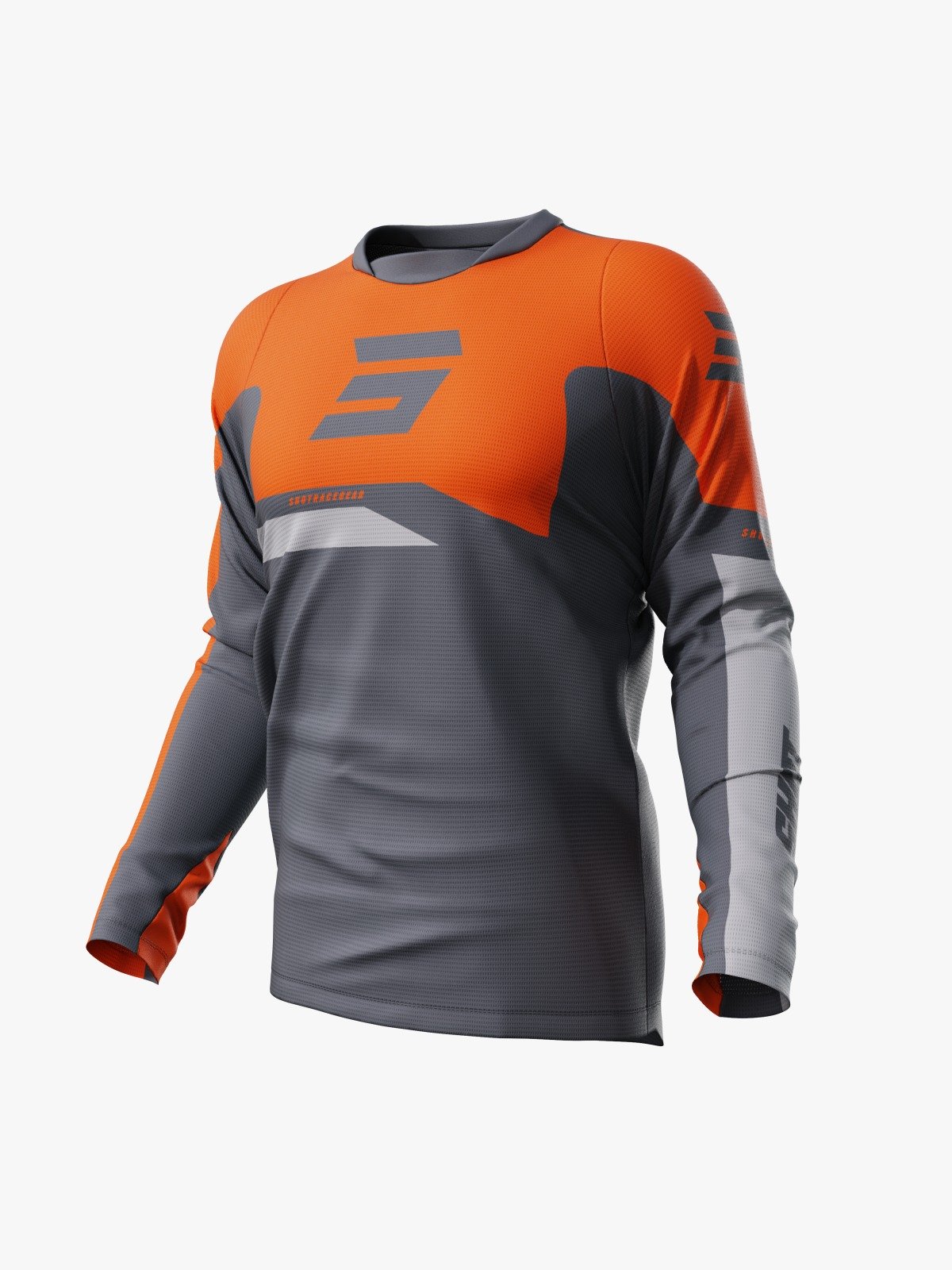 Jersey Off Road Shot Devo Star Orange