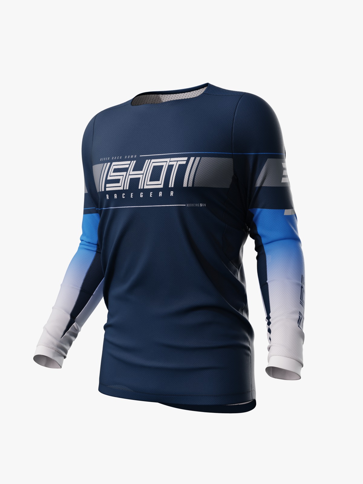 Jersey Off Road Shot Contact Indy Blue