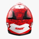 Casco Off Road Shot Pulse AirFit Red Glossy