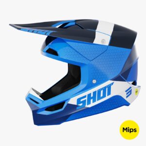 Casco OffRoad Shot Race Ridge Blue Glossy