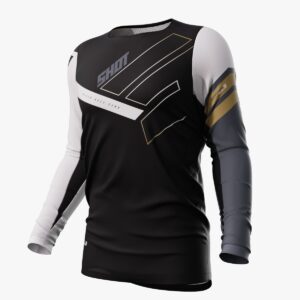 Jersey Off Road Shot Contact Rush Gold