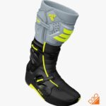 Botas Off Road Race 8 Negro Gris Amarillo Neon