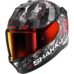 SKWAL i3 HELLCAT Mat Black Chrom Red