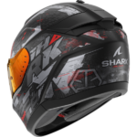 RIDILL 2 MOLOKAI Mat Black Anthracite Red