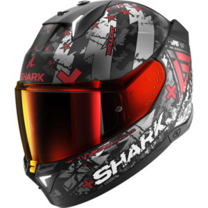 SKWAL i3 HELLCAT Mat Black Chrom Red