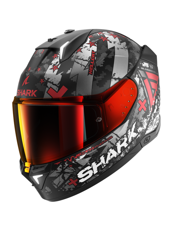 SKWAL i3 HELLCAT Mat Black Chrom Red