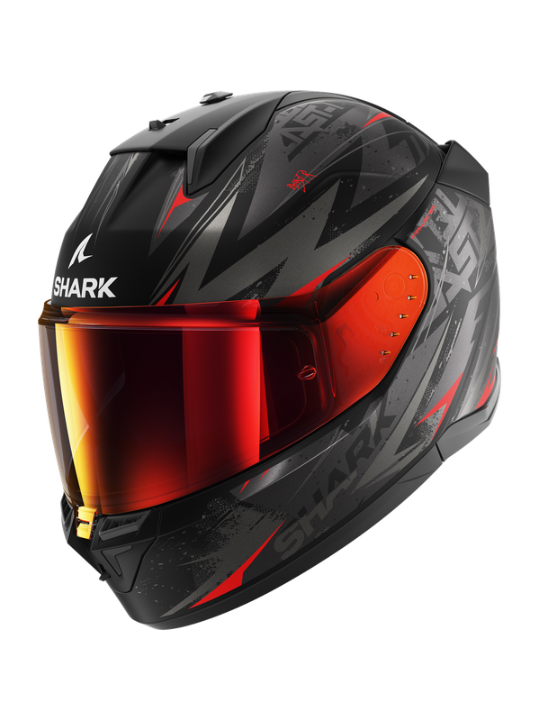 D-SKWAL 3 BLAST-R Mat Black Anthracite Red