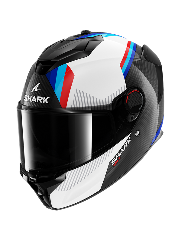 HE1306EDWB_SHARK-HELMETS-SPARTAN-GT-PRO-DOKHTA-CARBON_ps_01 SPARTAN GT PRO DOKHTA CARBON Carbon White Blue
