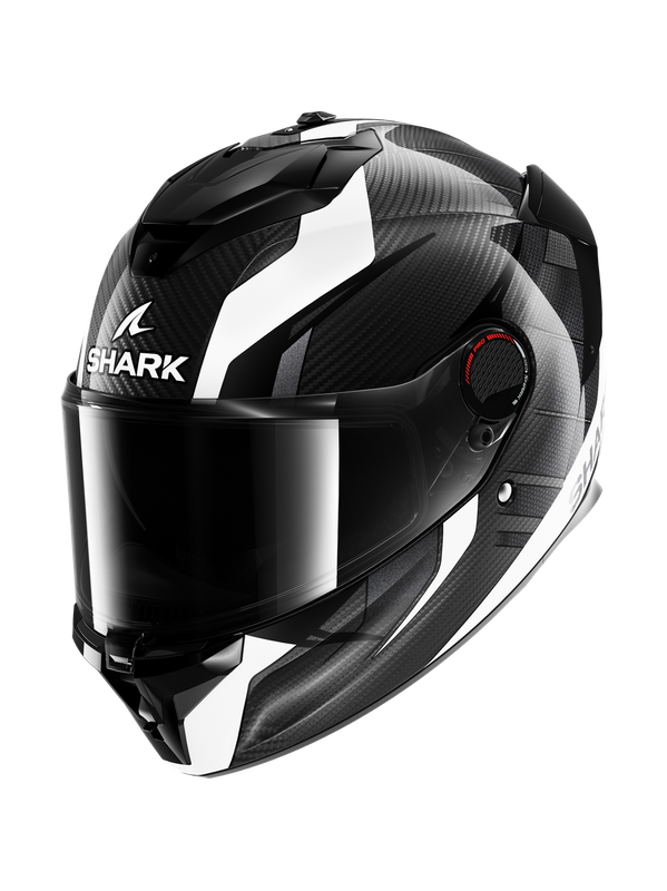 HE1310EDWK_SHARK-HELMETS-SPARTAN-GT-PRO-KULTRAM-CARBON_ps_01 SPARTAN GT PRO KULTRAM CARBON Carbon White Black