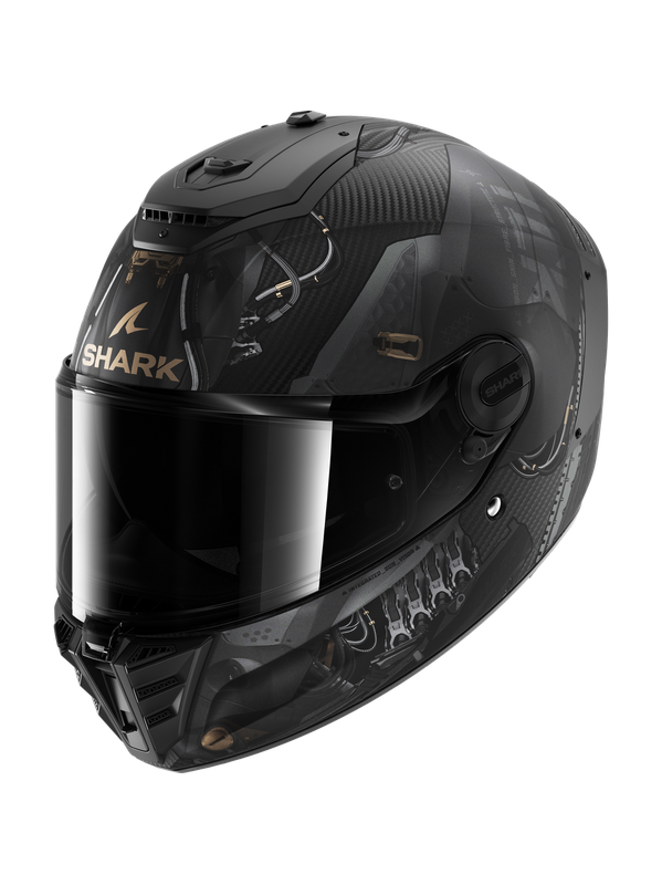 HE8158EDAC_SHARK-HELMETS-SPARTAN-RS-CARBON-XBOT_ps_01 SPARTAN RS CARBON XBOT Mat Carbon Anthracite Cupper