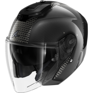 Casco Shark RS JET Carbon IKONIK Negro Chrom 22-06