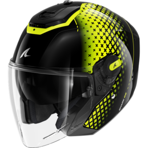 Casco Shark RS JET STRIDE Negro Fluor 22-06