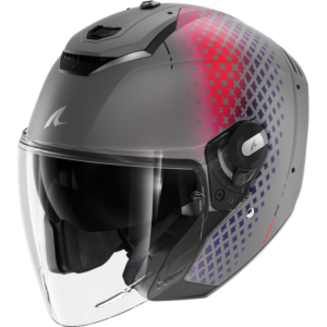 Casco Shark RS JET STRIDE MATE GRIS VIOLETA AZUL 22-06