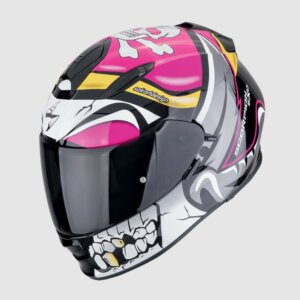 CASCO SCORPION EXO 491 PIRATE ROSA