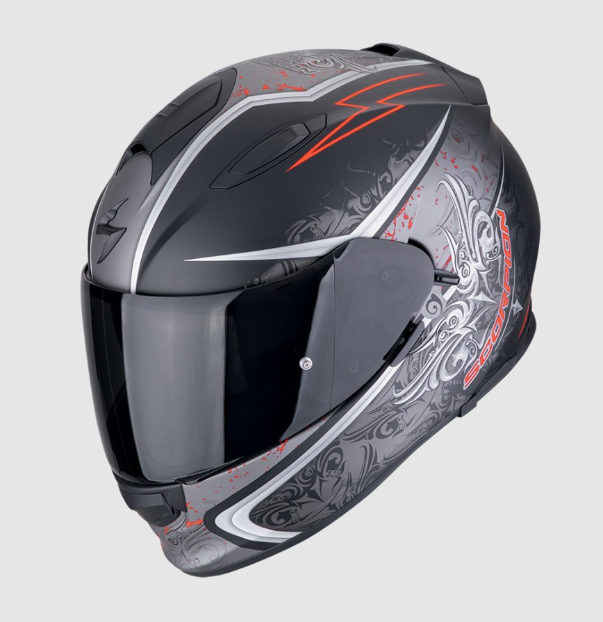 EXO-491 RUN Negro mate-Rojo