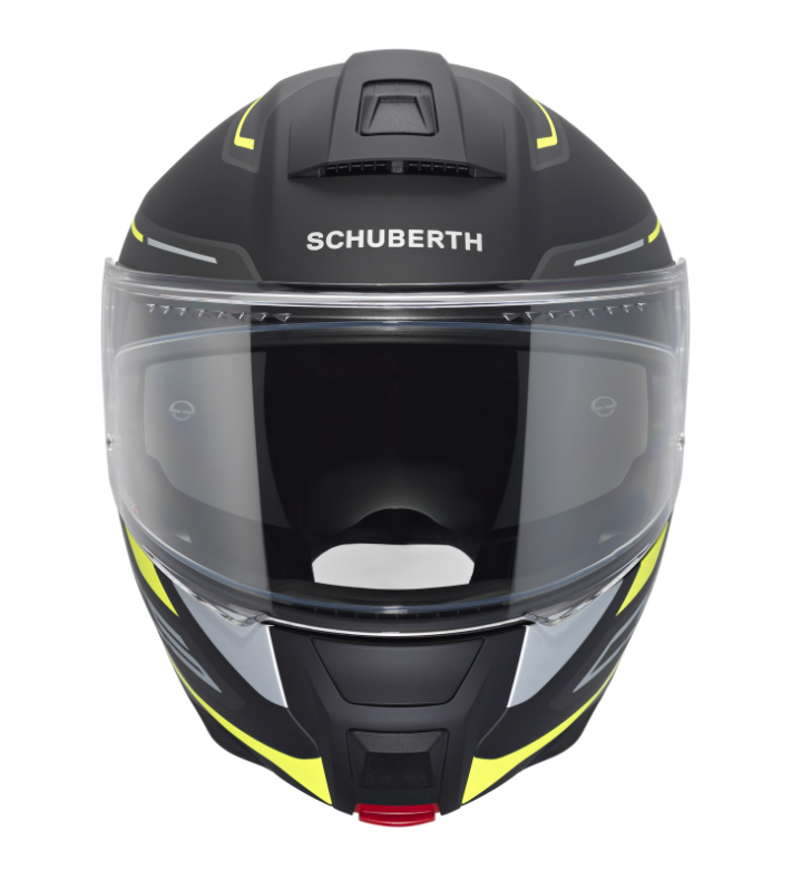 Casco Schuberth C5 Omega Amarillo Alta Visibilidad Y Confort