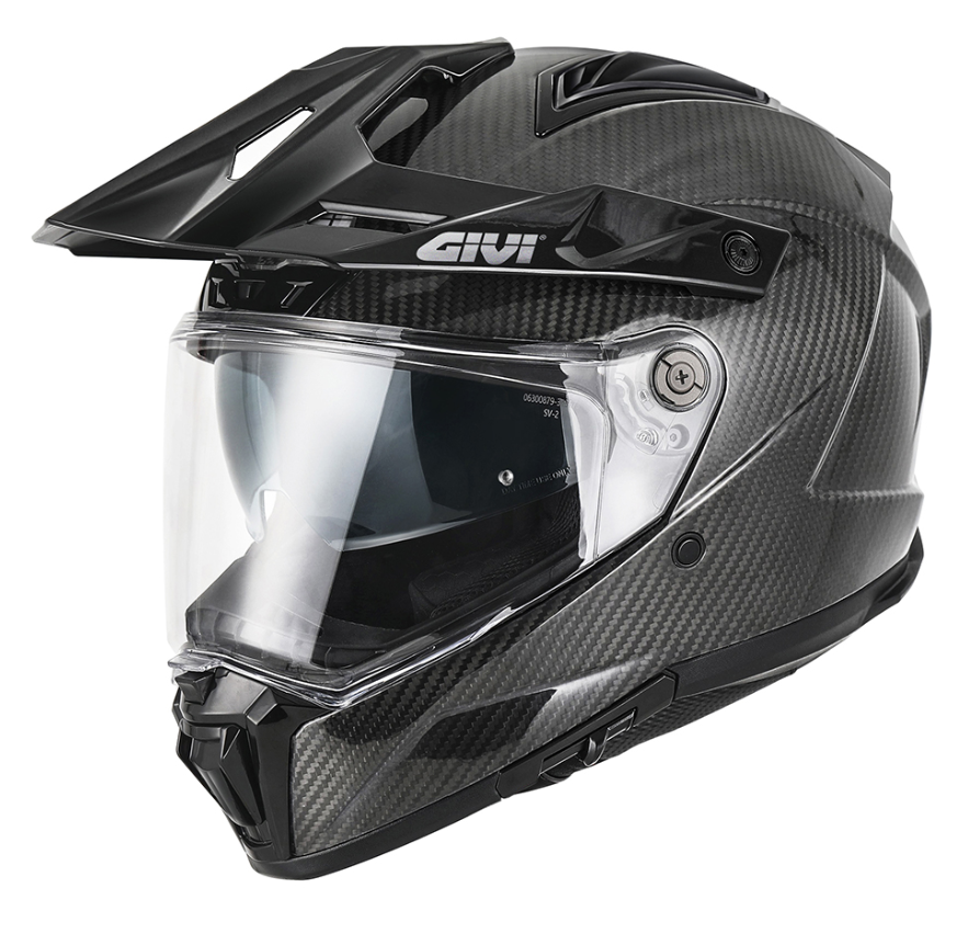 CASCO INTEGRAL GIVI 80.1 CARBON SOLID NEGRO